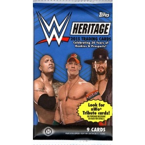 2015 Topps WWE Heritage Wrestling Hobby Pack