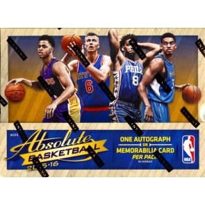 2015/16 Panini Absolute Basketball Hobby Box