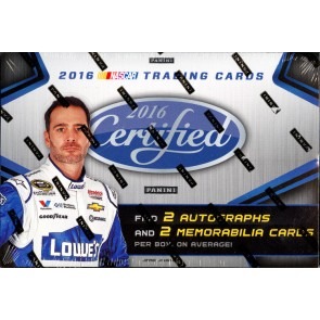 2016 Panini Certified Racing Hobby Box