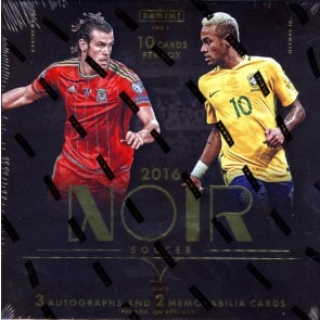 2016/17 Panini Noir Soccer Hobby 3 Box Case
