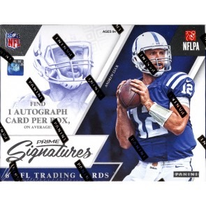 2016 Panini Prime Signatures Football Hobby Box
