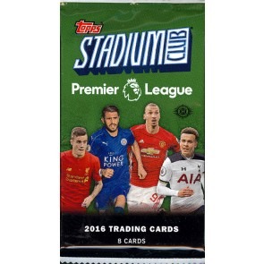 2016 Topps Stadium Club Premier League Soccer Pack