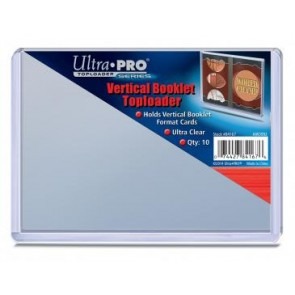 Ultra Pro Vertical Booklet Toploader - 10ct Pack