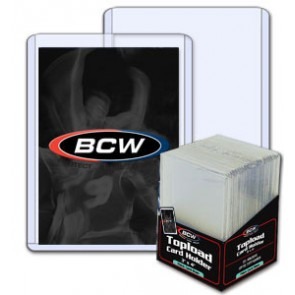 BCW 3x4 x 2mm -Thick Card Topload Holder 79pt -40 Pack Case