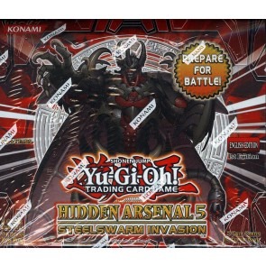 Yugioh Hidden Arsenal 5: Steelswarm Invasion Booster 12 Box Case