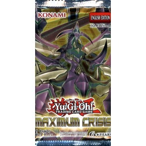 Yugioh Maximum Crisis 1st Edition Booster Pack