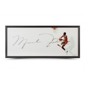 Michael Jordan Autographed The Show II 46X20 Framed