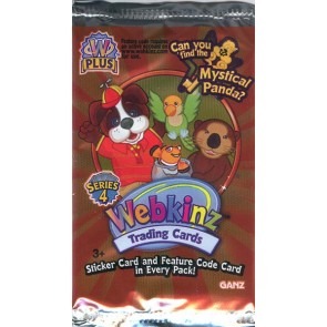 Webkinz Trading Cards Series 4 Pack (Ganz)