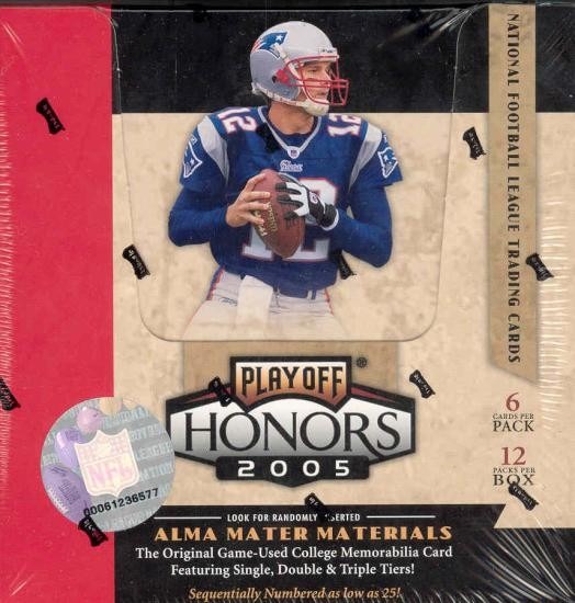 2005 Playoff Honors Football Hobby Box
